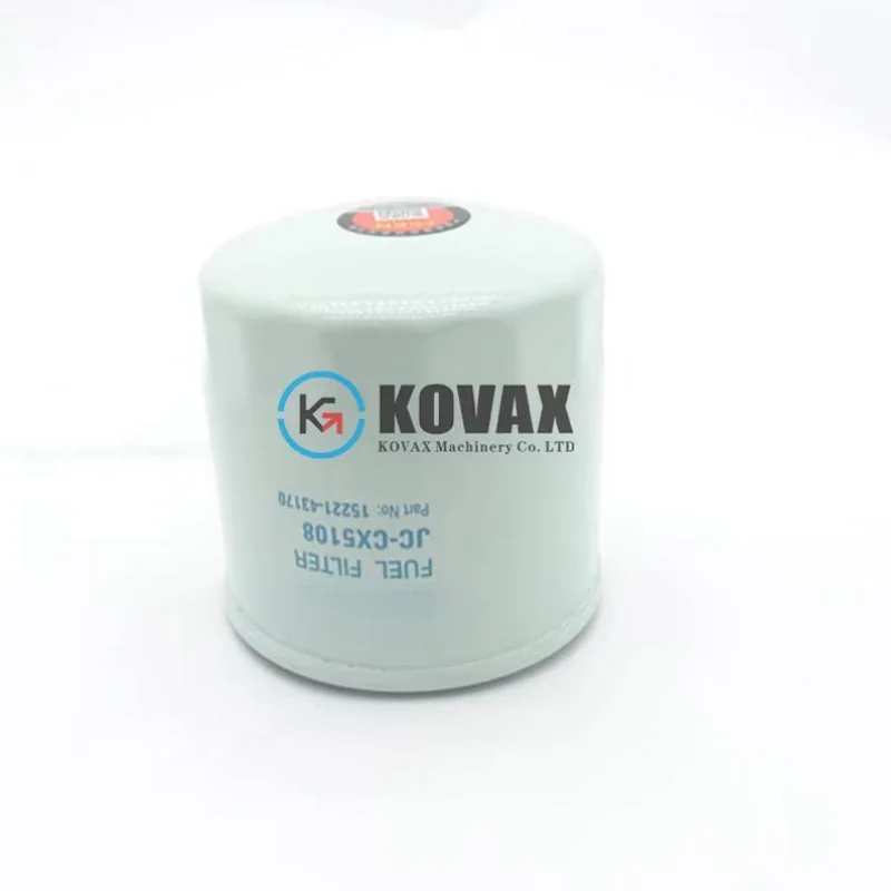 

Fuel Filter 15221-43080 15221-43081 2098616 for L185DT L2350F L245F L245H L305DT Engine Excavator Parts -Replacement Filter Part