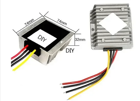 18V-36V to 24V สูงสุด 25A DC Converter ลด Regulator แรงดันไฟฟ้า Stabilizer Step-up Down ประเภท CE ROHS กันน้ำ IP67