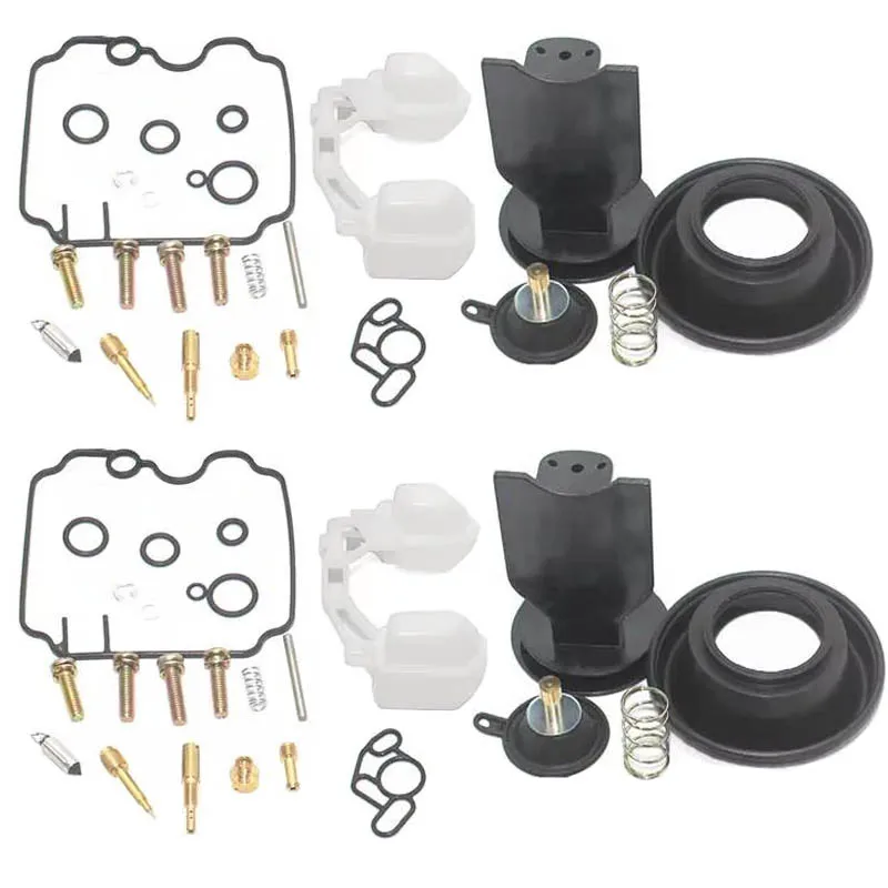 Para tdm850 xtz750 xtz 750 super tenere 1989-1997 tdm 850 kit de reparo do carburador êmbolo vácuo diafragma flutuador válvula de corte de ar