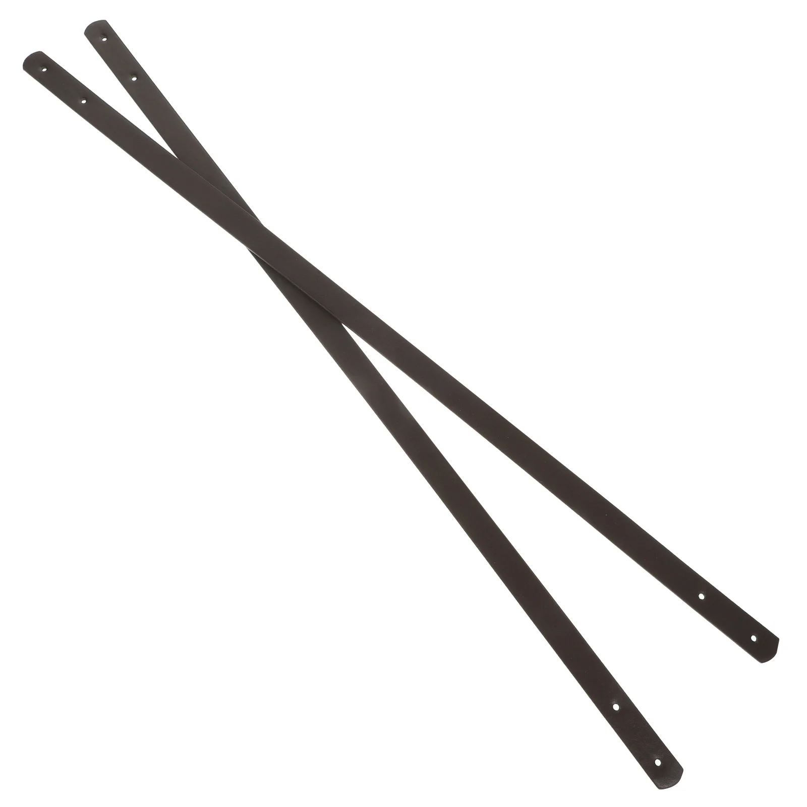 

2 Pcs Bag Strap for Women Handbags Durable PU Handbag Belt Replacement Accessories Rivets Style Bag Handle