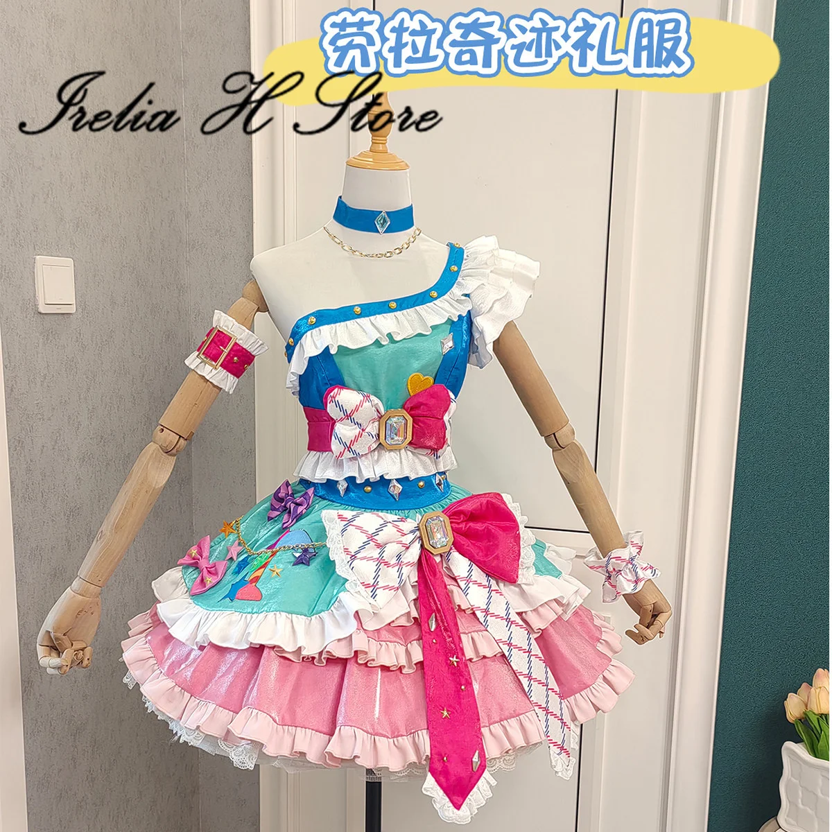 

Irelia H Sakuraba Rola Cosplay Costume Women Halloween Cosplays Anime Dress role cosplays party lolita