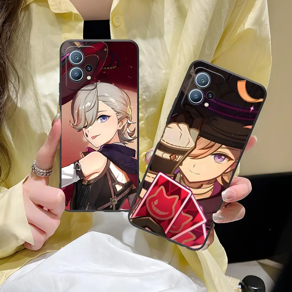Funda de teléfono móvil Game GI Lyney Matte TPU para Huawei P60 P50 P40 P30 P20 P10 P9 P8 Pro Lite Plus, funda con impresión colorida
