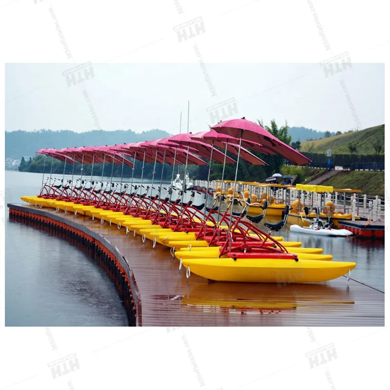 

High Quality Pedal Boat Water Sports Bicycle Aqua Bike Ocean Leisure Tricycle for Salepromote sales