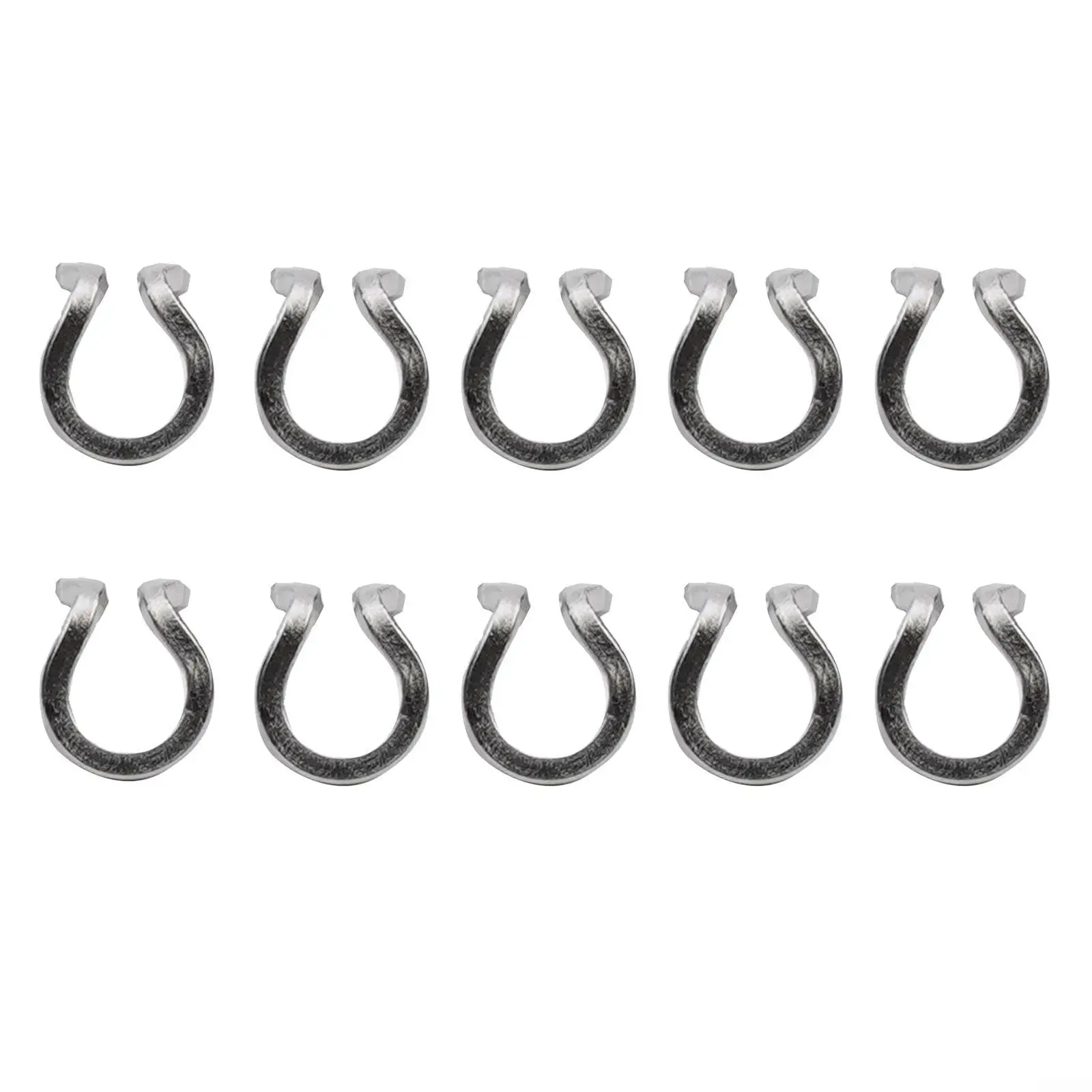 10 PCS Bicycle Brake Pads Cotter Pin Caliper Fixing Snap Ring Spring Clips Stainless Steel Split Cotter Lock Pin Cycling Parts