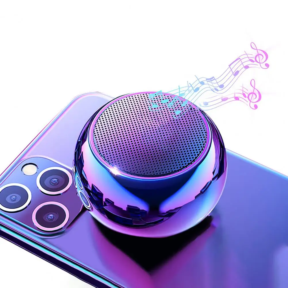 Minialtavoz inalámbrico con Bluetooth, caja de sonido con manos libres, TWS, graves, Subwoofer estéreo pequeño