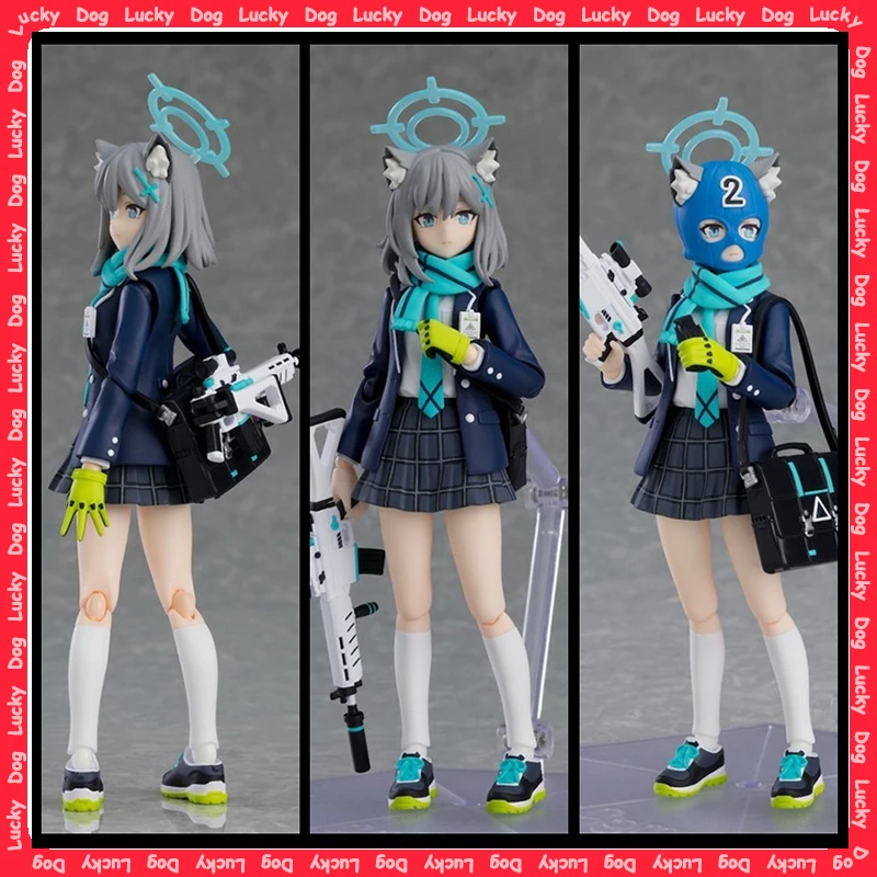 

1‌5cm Sunaokami Shiroko Figure Blue Archive Anime Figure Pvc Model Gk Statue Collectible Toy Decoration Doll Child Birthday Gift