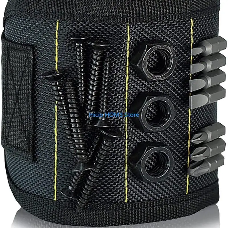 A5YD Wristband for Holding Screws Nails and Drill Bit for Men Lightweight