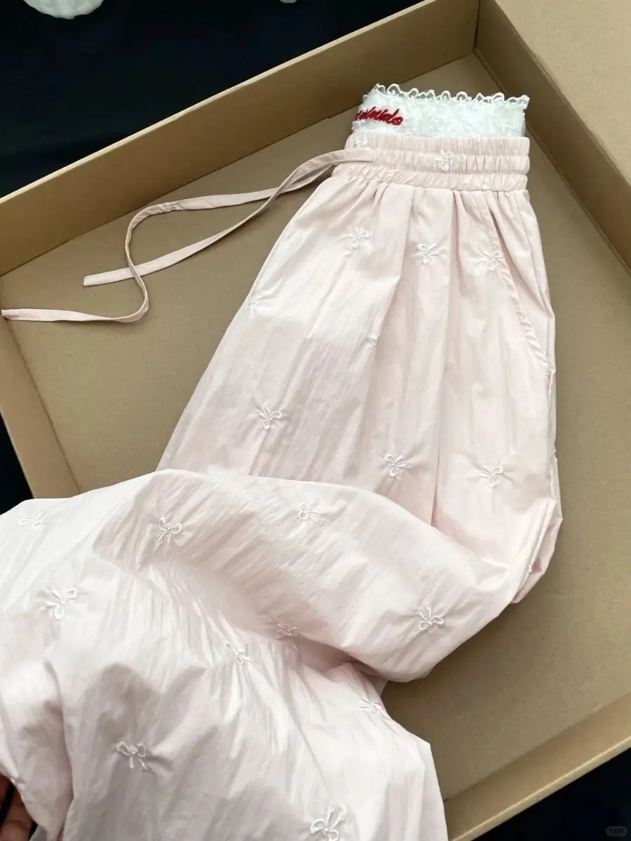 Pants Womens Baggy Autumn Corduroy Plaid Checked Patchwork Grunge Outdoors Cargo Multi-Pockets  Ripstop Anti-Wear Casual