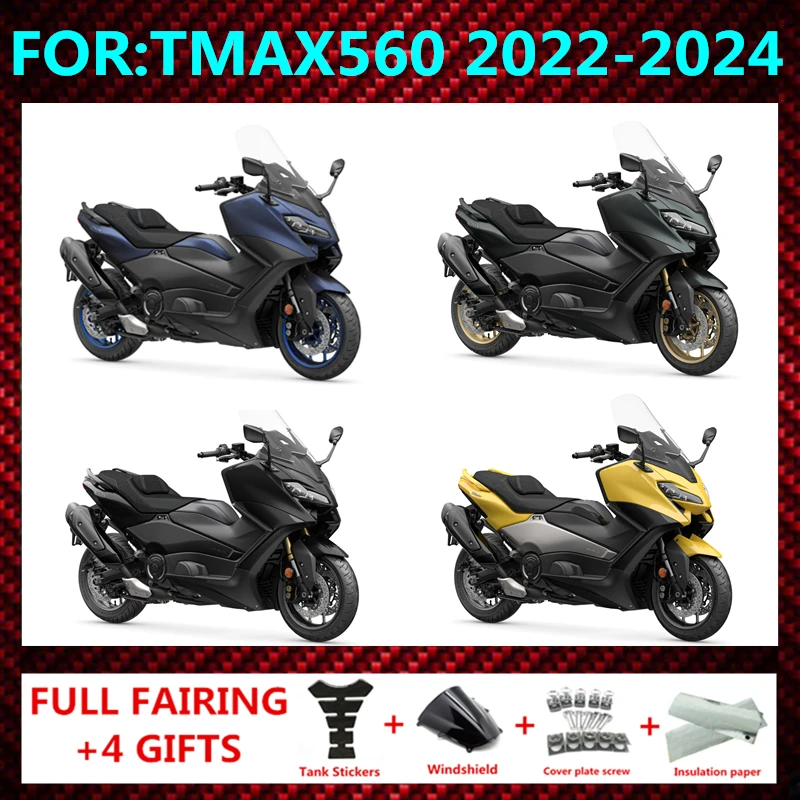 For YAMAHA TMAX 560 DX TMAX-560 TMAX560 2022 2023 2024 Injection mold Bodywork full fairing Motorcycle Whole Fairings Kit Fit