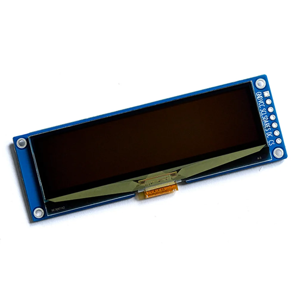 2.7 inch 256x64 OLED LCD Display Module SSD1322  I2C IIC Driver 7Pins Self-Luminous Display Board Screen Board