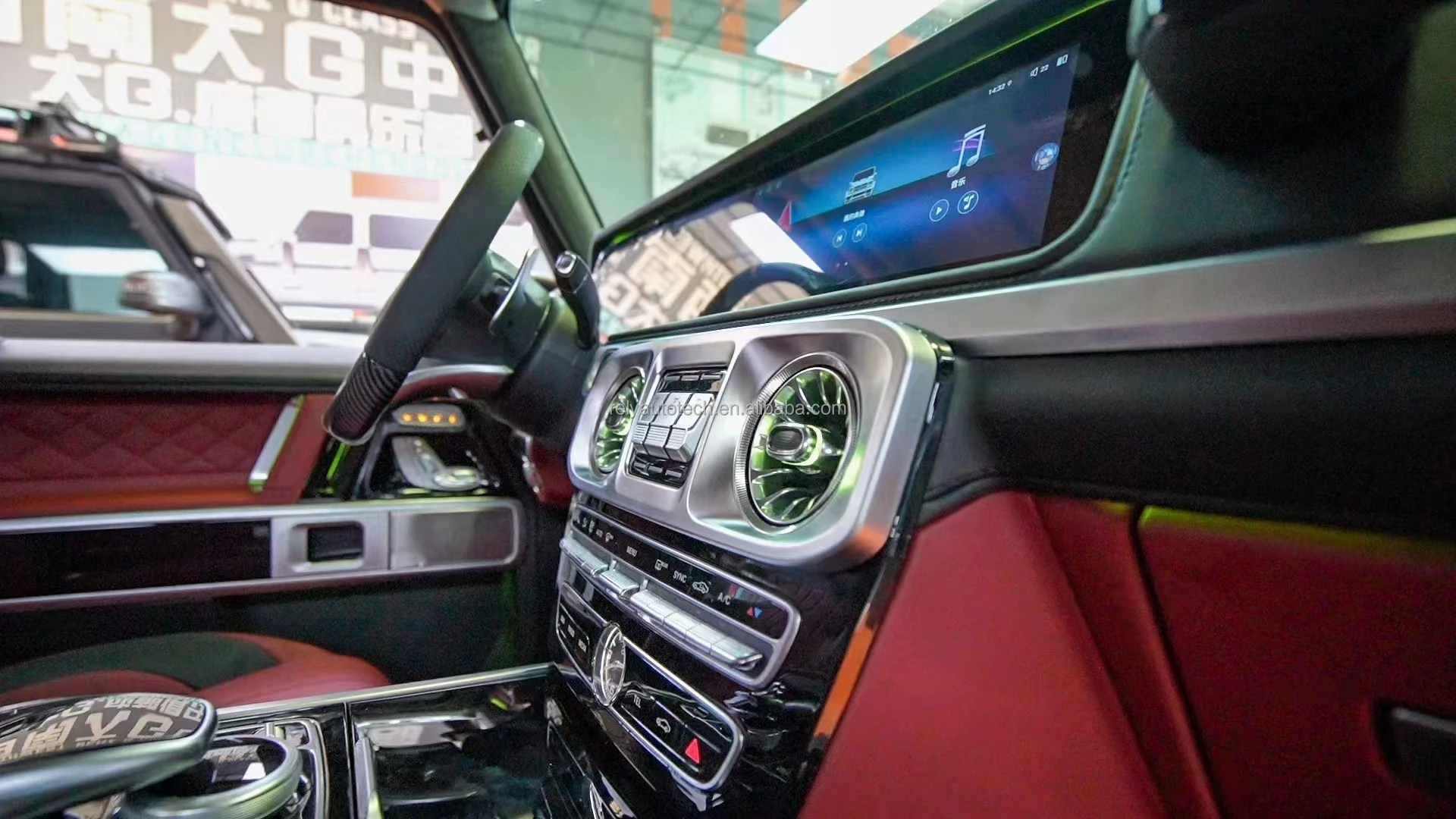 Pièces de réglage de voiture G500 classe G, Kits de décoration intérieure modifiée, Kits de mise à niveau intérieure de chariot classe G/g W463