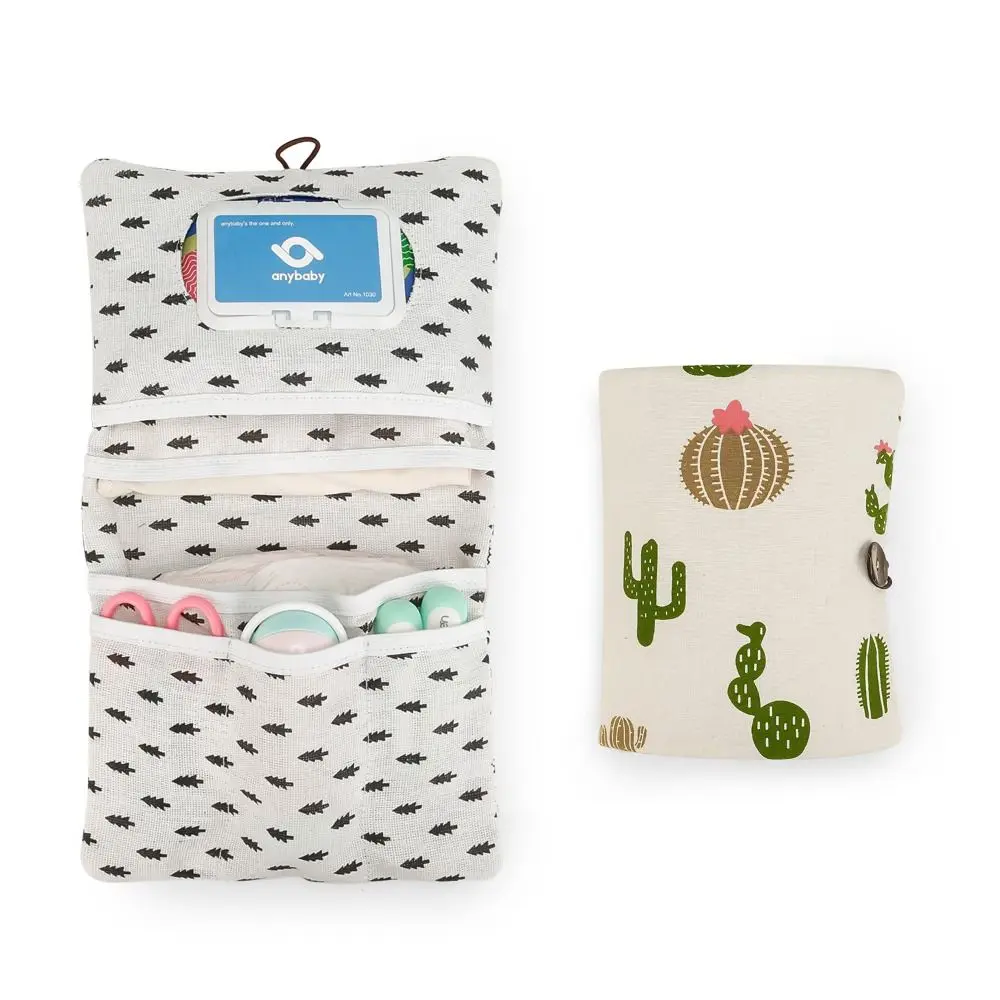 Portable Baby Wash Bag Durable Pouches Foldable Babg Bag Organizer Baby Essentials Stroller Mini Diaper Bag Newborn