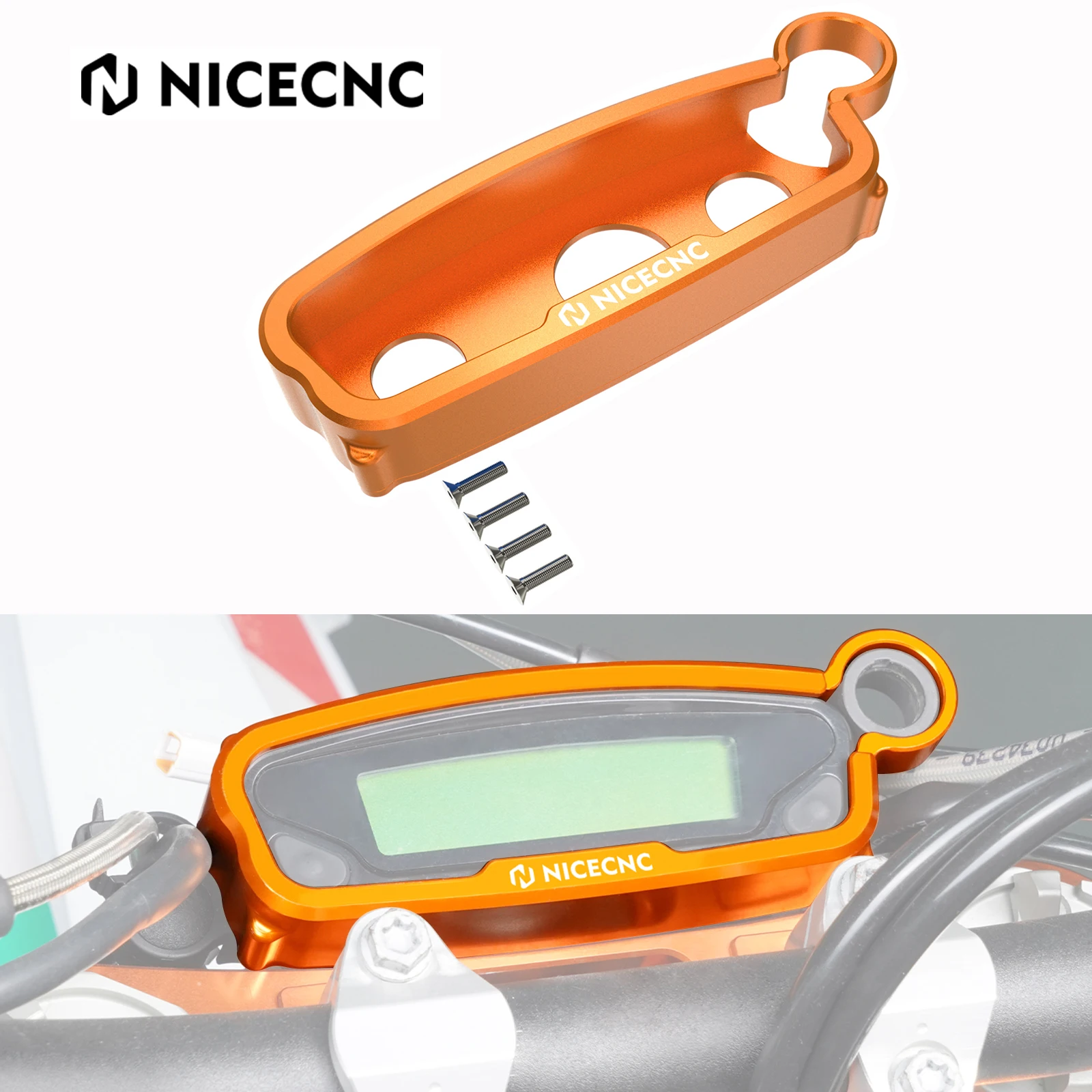 

NICECNC Motorcycle Speedo Protector For KTM EXC Husqvarna Gas Gas Motocross Strong Protection For Speedo Aluminum Accessories