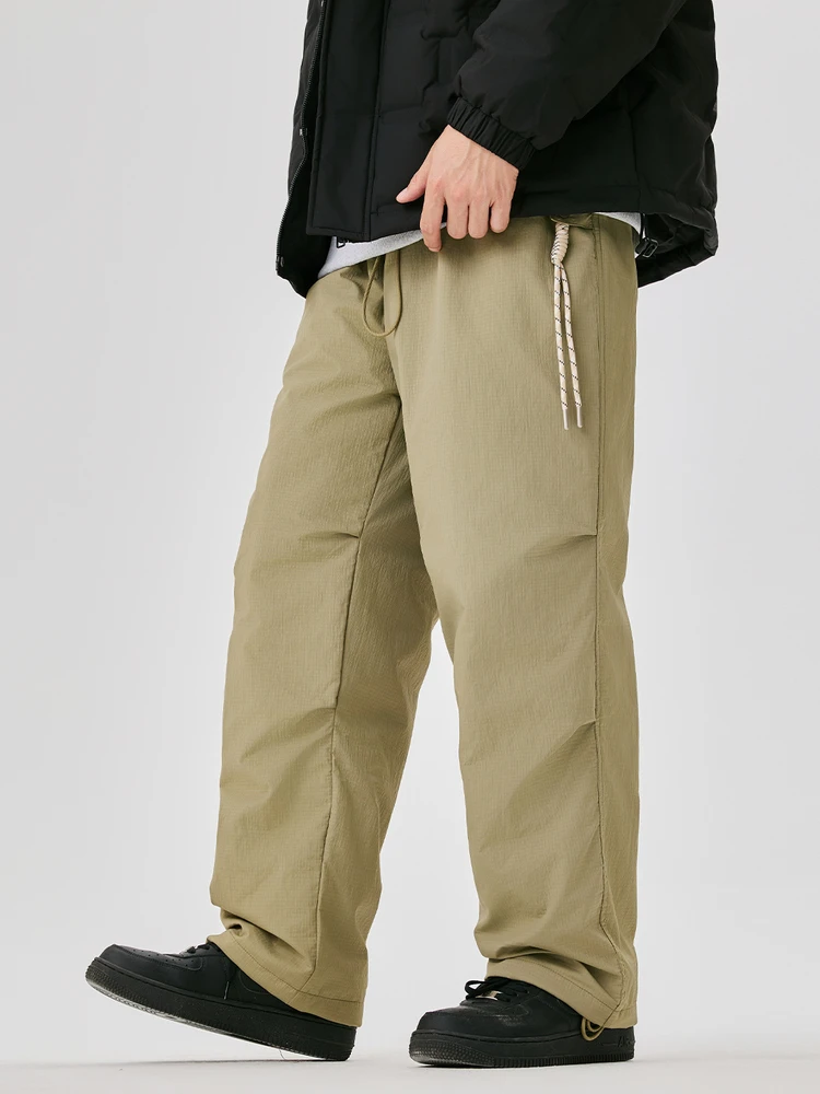 

Waterproof Men's down Skiing Mountain Climbing Outdoor Sports Trousers Large Size Functionali Windproof Pants