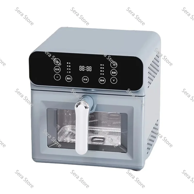 7.5L Large Capacity Oil Free Touchscreen Air Fryer Oven with Observation Window Automatic Multifunctional Electric Hot Air Fryer