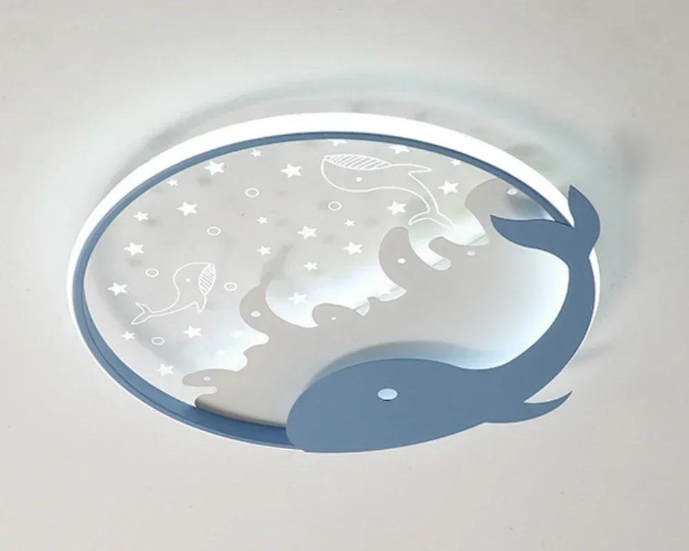 Nieuwe Kinderkamer Led Plafondlamp Creatieve Maan Cartoon Ster Slaapkamer Kroonluchter Jongen Meisjes Kamer Restaurant Decor Lamp