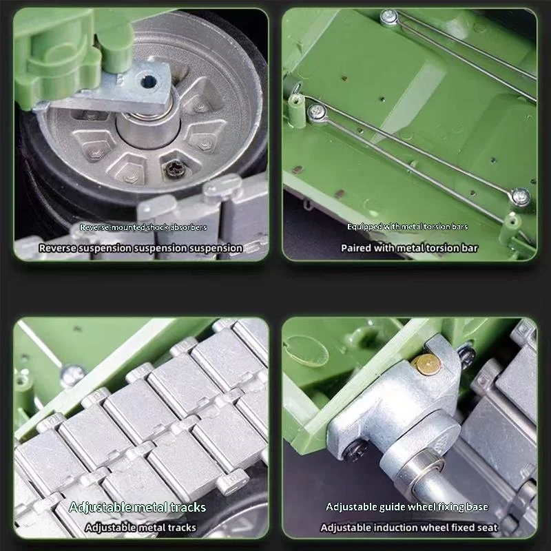 Heng Long 1/16 Scale Remote Control Tank 3899A Chinese Military Model Electric Toy Tank Off-Road Battle Vehicle For Boys Toy