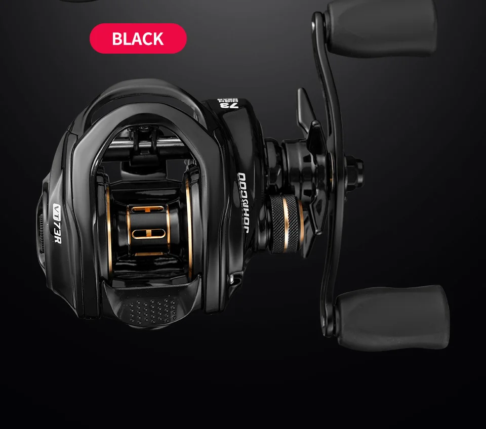 Baitcasting Angelrollen Max Drag 8 kg Ultraleichte Castingrolle Angelrolle für Bass Pike Fishing Tackle – Detail 3