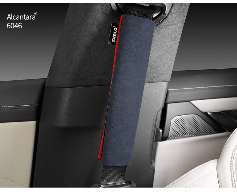 Für Subaru BRZ Legacy SIT Forester Crosstrek Innenraumzubehör Autosicherheitsgurte Schulterprotektor Abdeckung Wildleder-Verkleidung – Detail 17