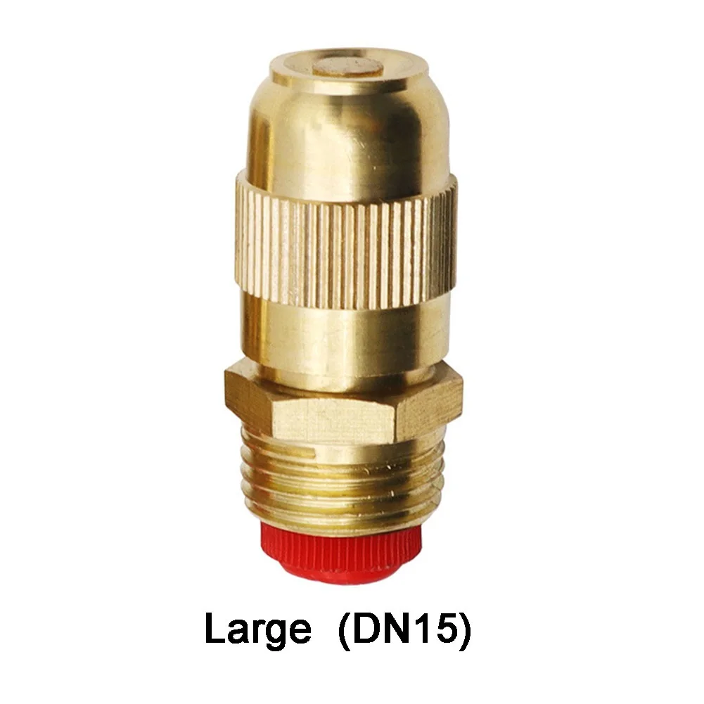 1pc Irrigation Nozzle Rotated 360-degree Lawn Nozzle Parts Adjustable Sprinkler Agricultural Atomizing Body Brass