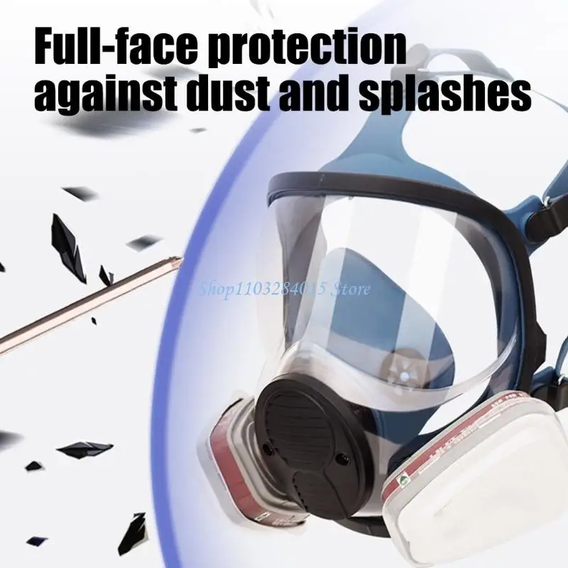 R6FF Reusable Respirator Mask Dust Mask for Painting, Woodworking Construction