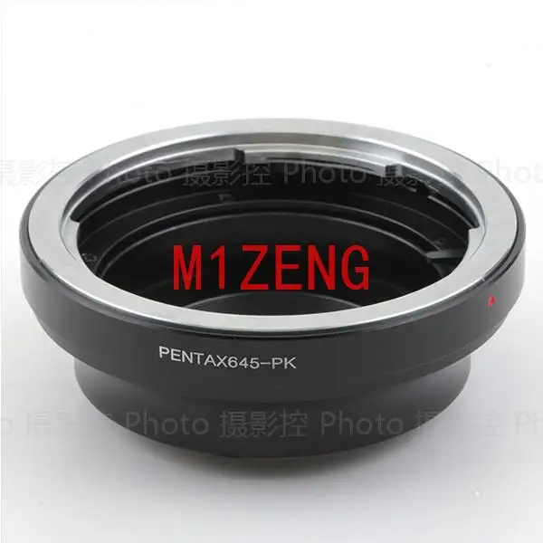 Adapter Ring for pentax 645 pk645 Lens To pentax pk mount K10D K20D K200D k-500 k-70 k-30 k-20 K-5 K-7 k-3 K-M K-R K-X camera