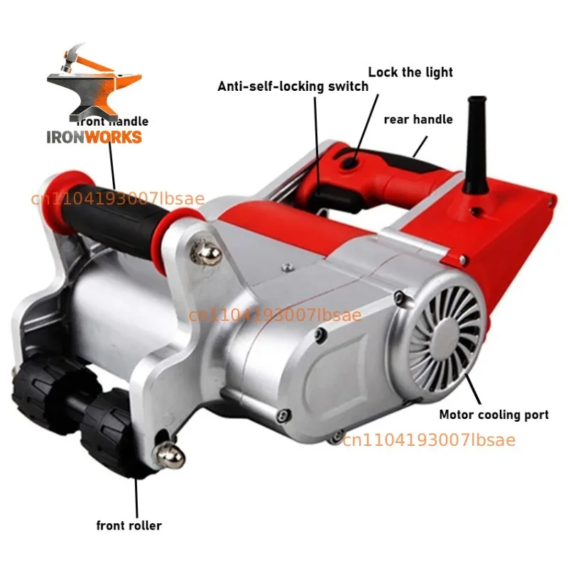 1PC 25/35MM Industrial Wall Slotting Machine 230V/110V Wall Chaser with 2000r/min for Groove Cutting & Line Slotting Machine