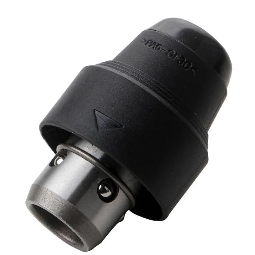 1Pcs Quick Change Chuck Black Carbon Steel Rotary Electric Hammer Chuck FOR Impact Drill Quick Replacement For GBH2 26DFR