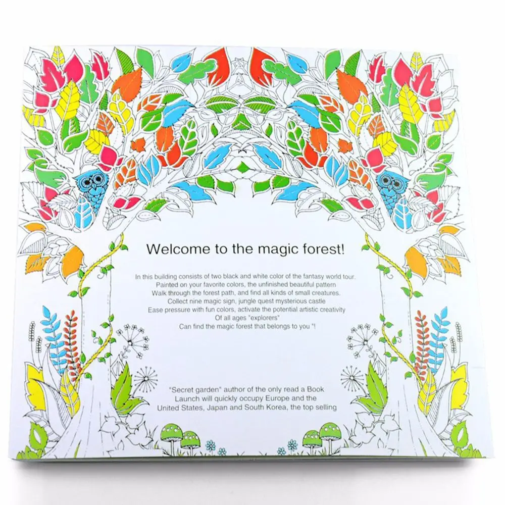 Animal Kingdom New Styles Kill Time Mixed Colouring Relieve Stress Graffiti Painting Books Hand Painted Drawing Coloring Book