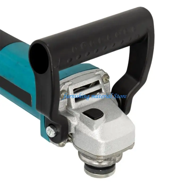 Y5GD ด้ามจับเครื่องเจียรกันลื่น ด้ามจับที่ปลอดภัย ติดตั้งได้อย่างง่ายดายสำหรับเครื่องมือประเภท 100 ABS สีดำ