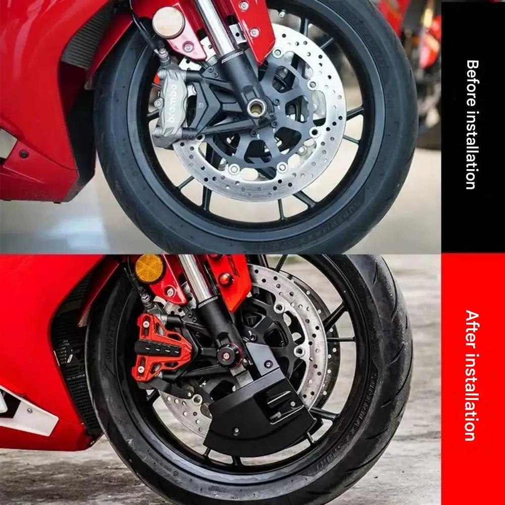 FOR ZONTES 703RR Front Wheel Brake Disc Wind Deflector Directional Air Ducts for Enhanced Heat Dissipation And Reduced Heat Fade