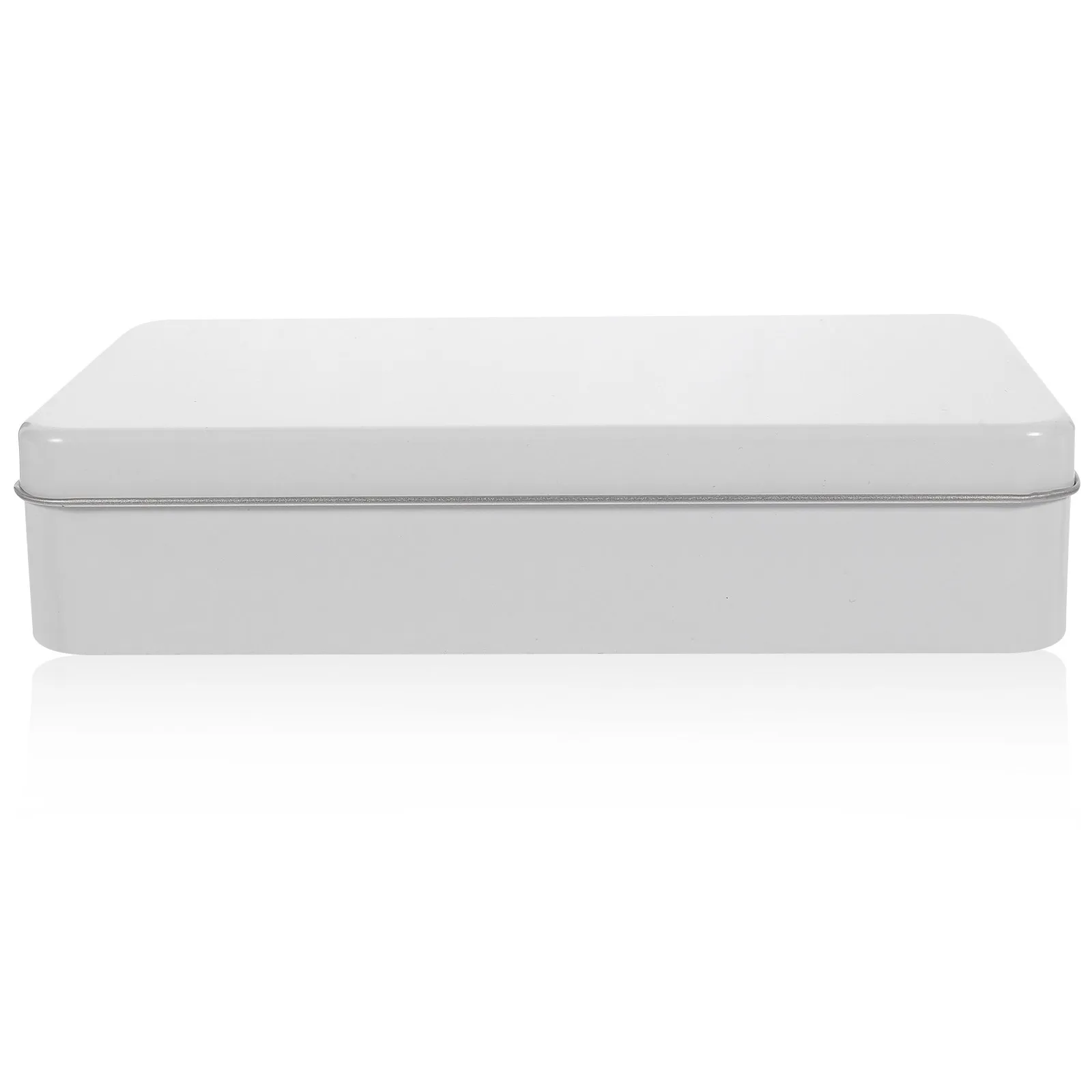 Caja de Embalaje Rectangular Metálica para Tiramisú, Galletas, Dulces, Regalos, Recuerdos de Fiesta, Pascua, Navidad, Cumpleaños