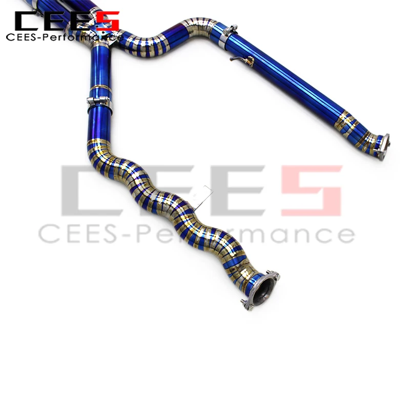 عادم CEes Catback لسيارة BMW M3/M4 G80/G82 3.0T 2019-2025 كاتم صوت الهروب Valvetronic نظام عادم رياضي صمام للسيارة