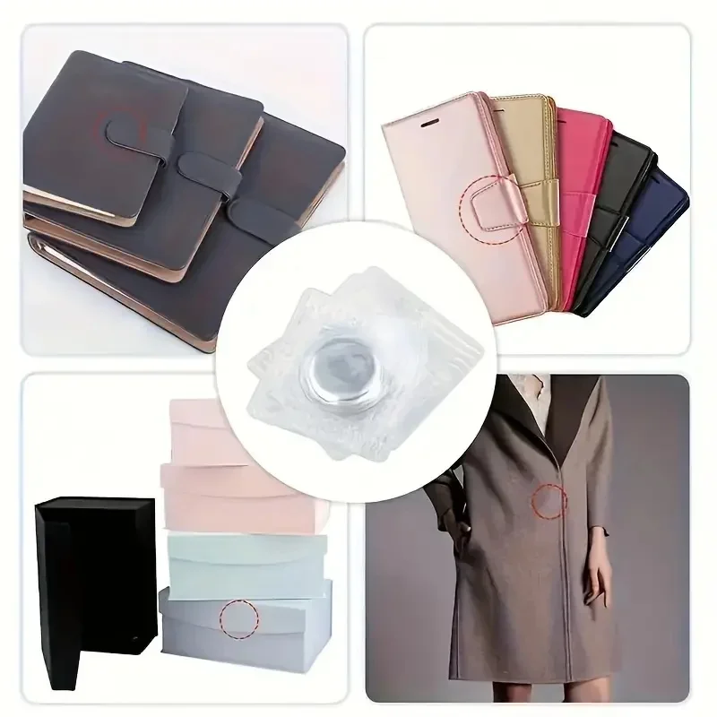10 Stück magnetische Verschlüsse zum Nähen – unsichtbare Metallverschlüsse für Kleidung und Taschen, einfach zu verwendende Bastelartikel, DIY-Zubehör – Detail 2