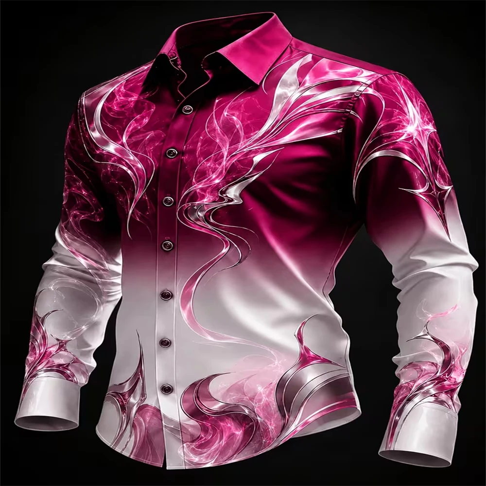 Camisa de vestir de manga larg - Mens Satin Silk Dress Shirt reseña y precio