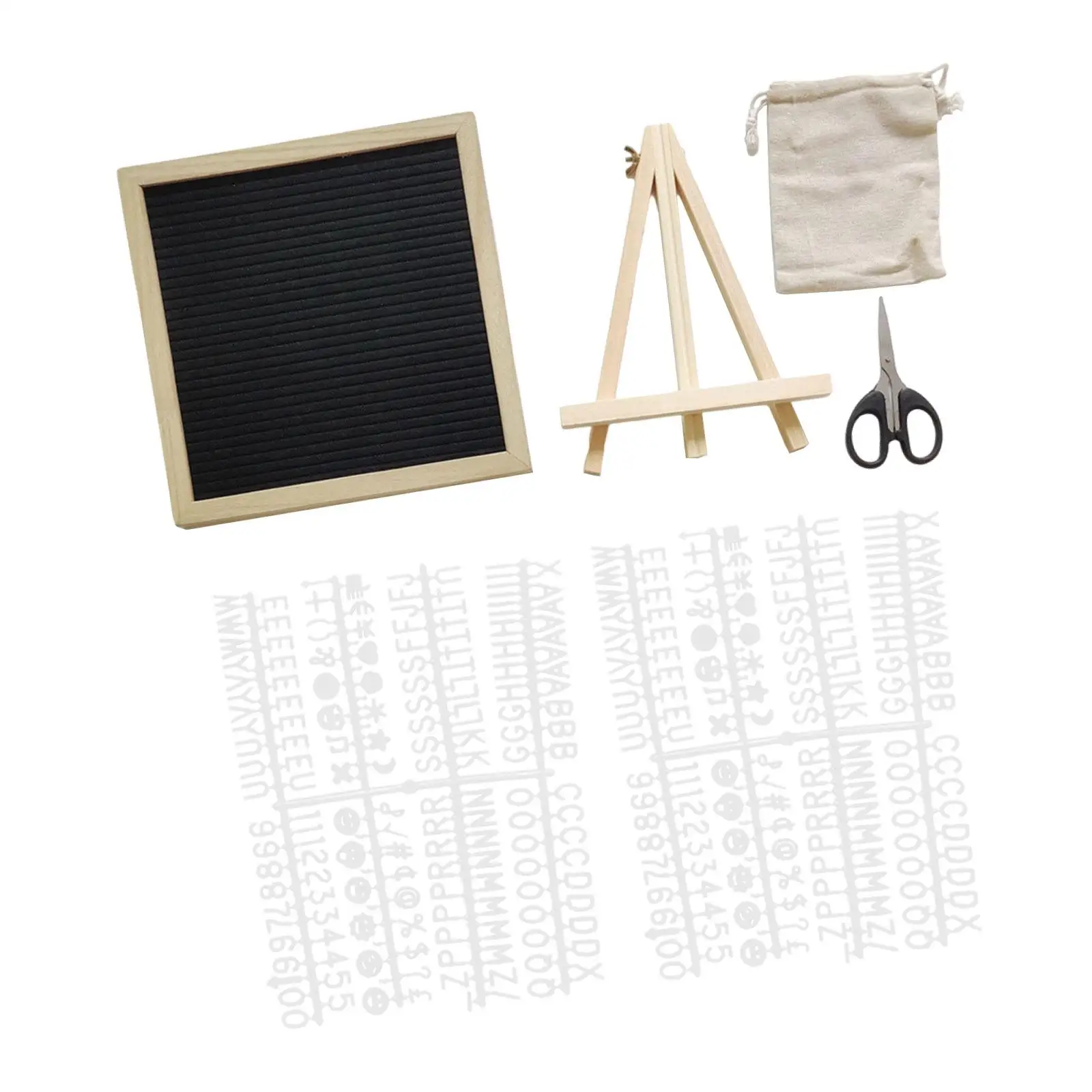 Felt Letter Board Classic Changeable Message Board for Birthday Hotel Office