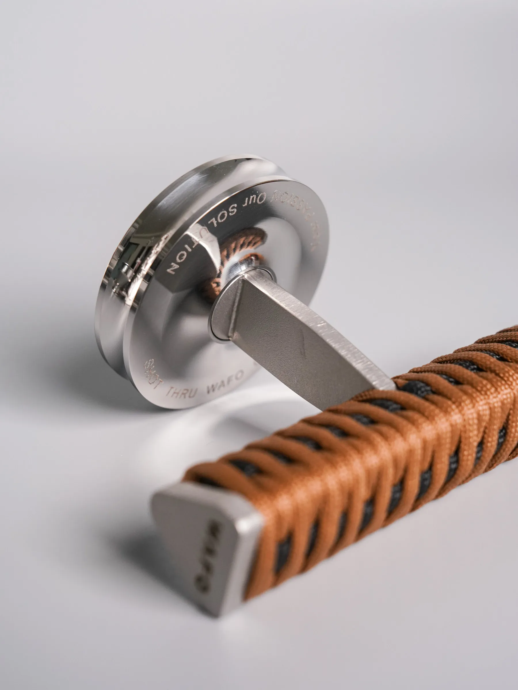 For Coffee Powder Press Hammer 58.2mm T Shape Strap Handle Italian Espresso Tamper Tool Barista Accessories