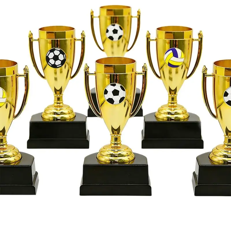 〔NN71〕Creative Competition Special Trophies Mini Football Trophy For Sporting Events Birthday Parties Kids Party Filler Gift