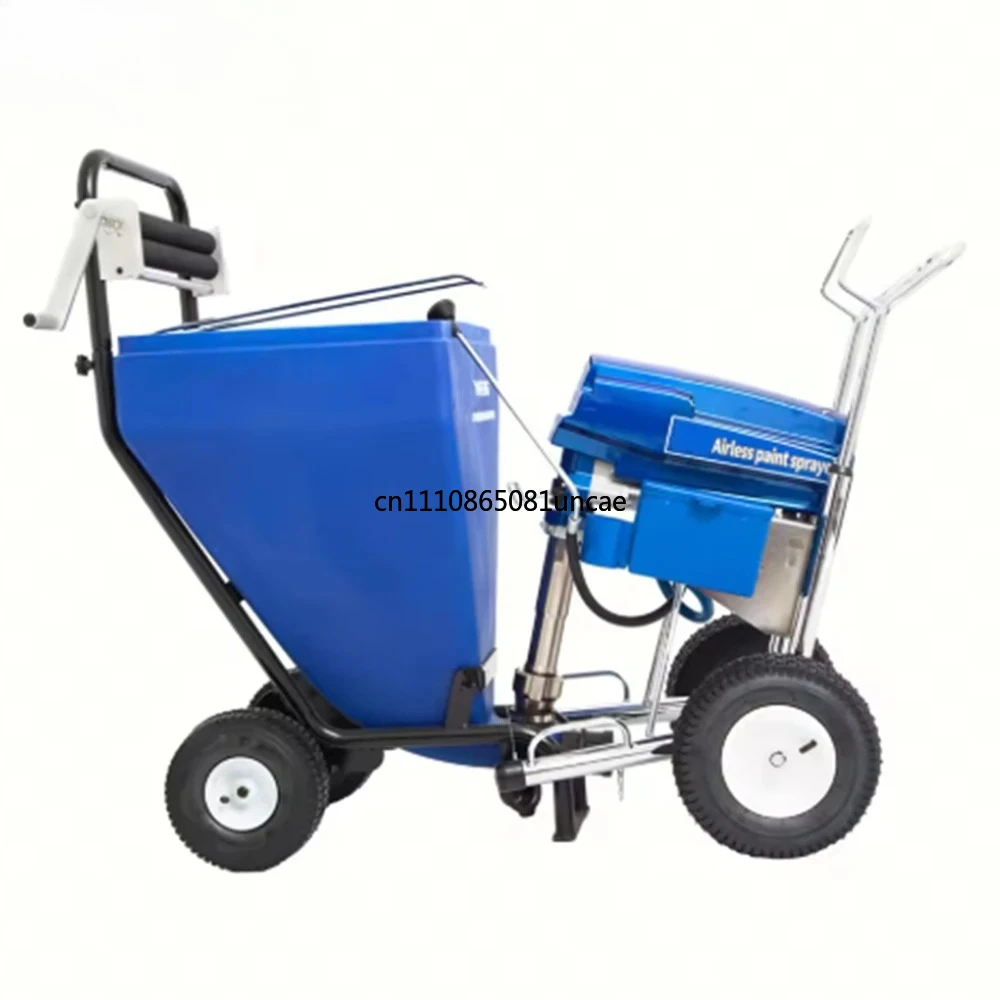 Heavy 4000W 6.5-10L Professional Airless Paint Sprayer Putty Plaster Sprayer Painting Machine With Long Piston Pump