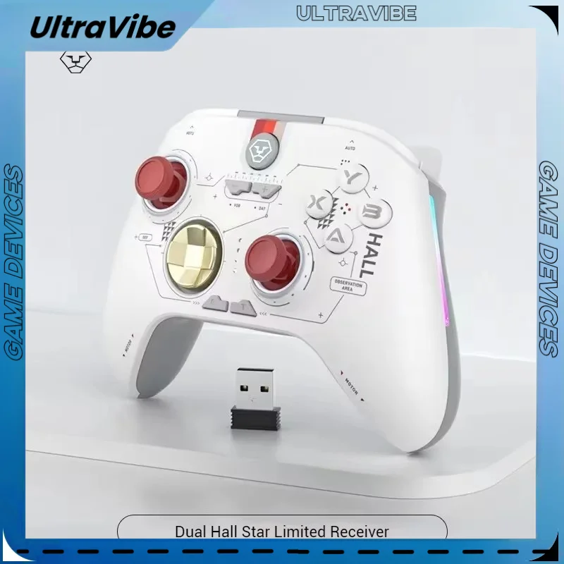 

New Aolion Gamepad Camouflage Series Dual Hall Sensory Continuous Vibration Linear Trigger Wireless Bluetooth Switch Controller