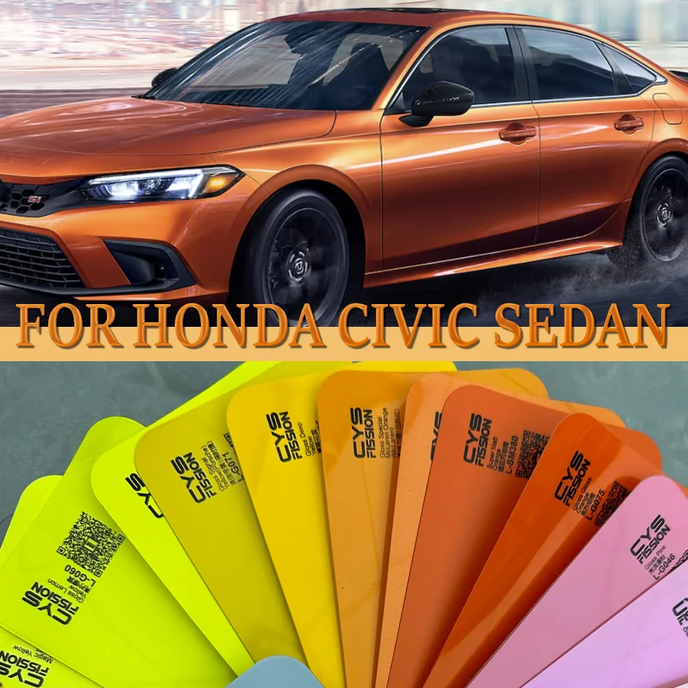 For Honda Civic Sedan 2022-2024 TPU Paint Protection Film Precut PPF Clear Bra Anti-Scratch Repairable Resistant Car Accessories