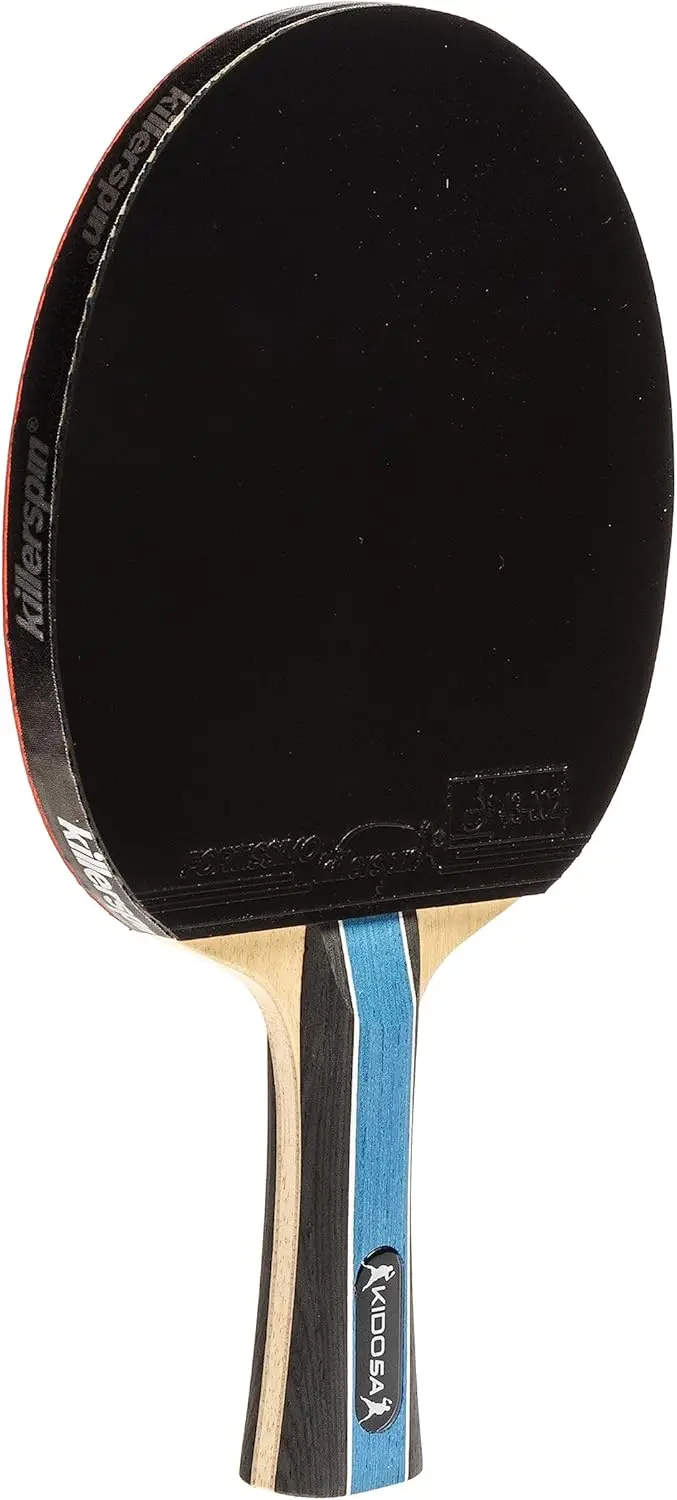 Premium (Straight or Flared) Table Tennis Racket Professional, ITTF-Approved, Hard Paddle, Made of 5-Ply