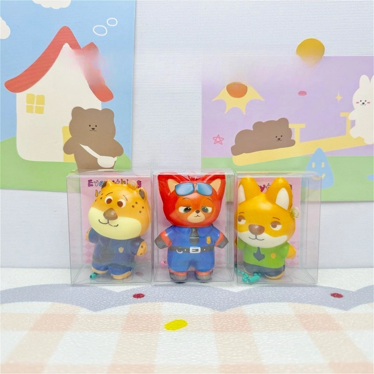 Zootopia, Serie Mejores Amigos, Muñeco de Peluche Antiestrés, Figuras de Anime, Adornos, Modelo para Fanáticos, Niños, Regalos de Navidad