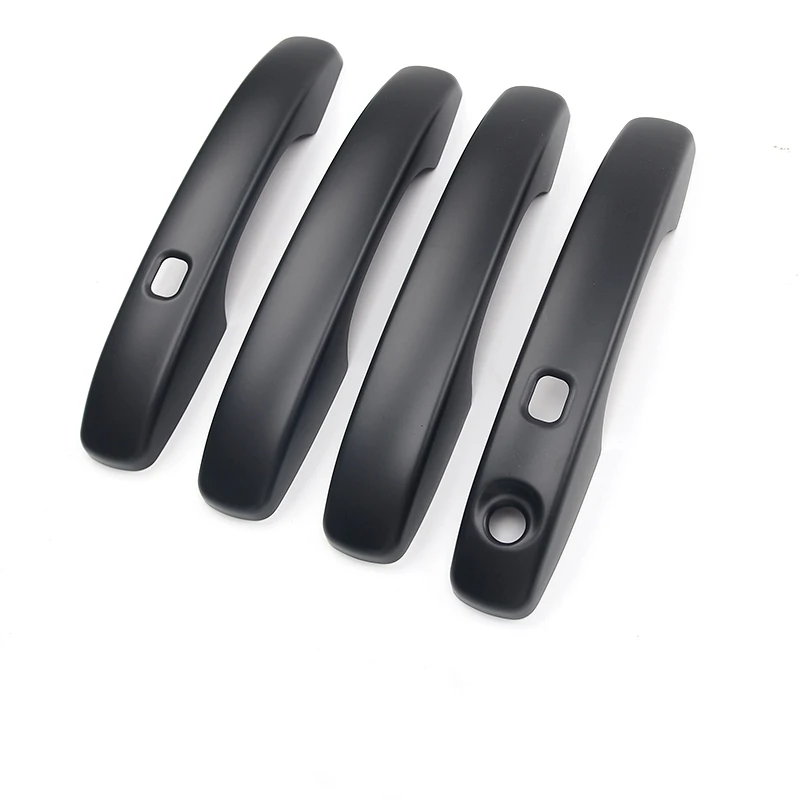 

Углеродное волокно/черный/серебристый автомобильный боковая дверная ручка крышка наклейка Стайлинг Аксессуары для Ford Ranger T9 Everest U704 MK3 2023 2024