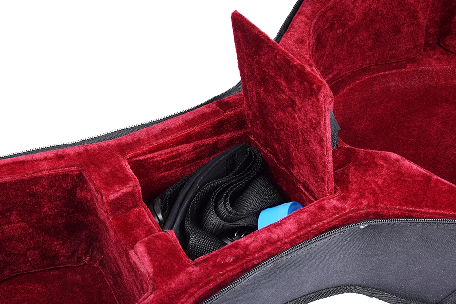 

Hooqu 4/4 Black Waterproof Cello Hard Case