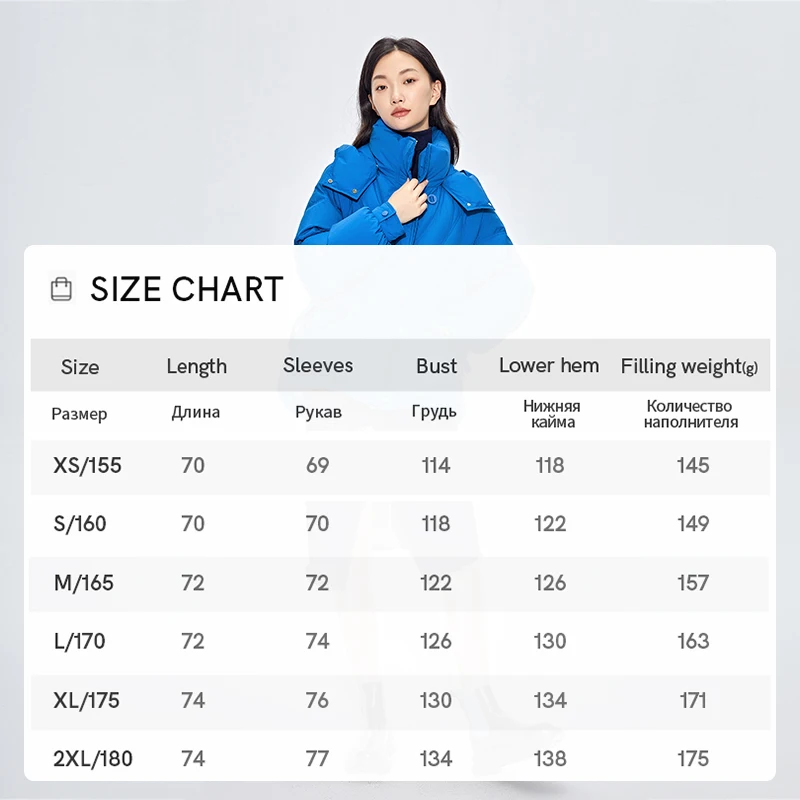 Chericom ショート厚いダウンジャケット女性の冬暖かい防寒フード付きパファーコートファッションオフィスレディパッド入りジャケット Y289091Y