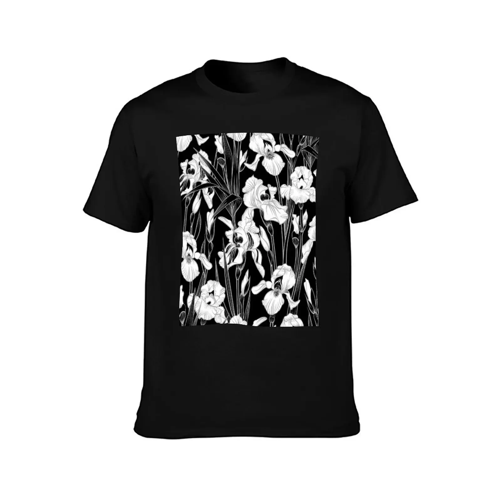 Toile Iris Black + Silvery Gray + White T-Shirt heavyweights hippie clothes mens graphic t-shirts big and tall