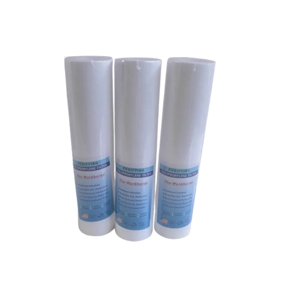 3pcs Real New Household Water Sediment Polypropylene Filter 10\