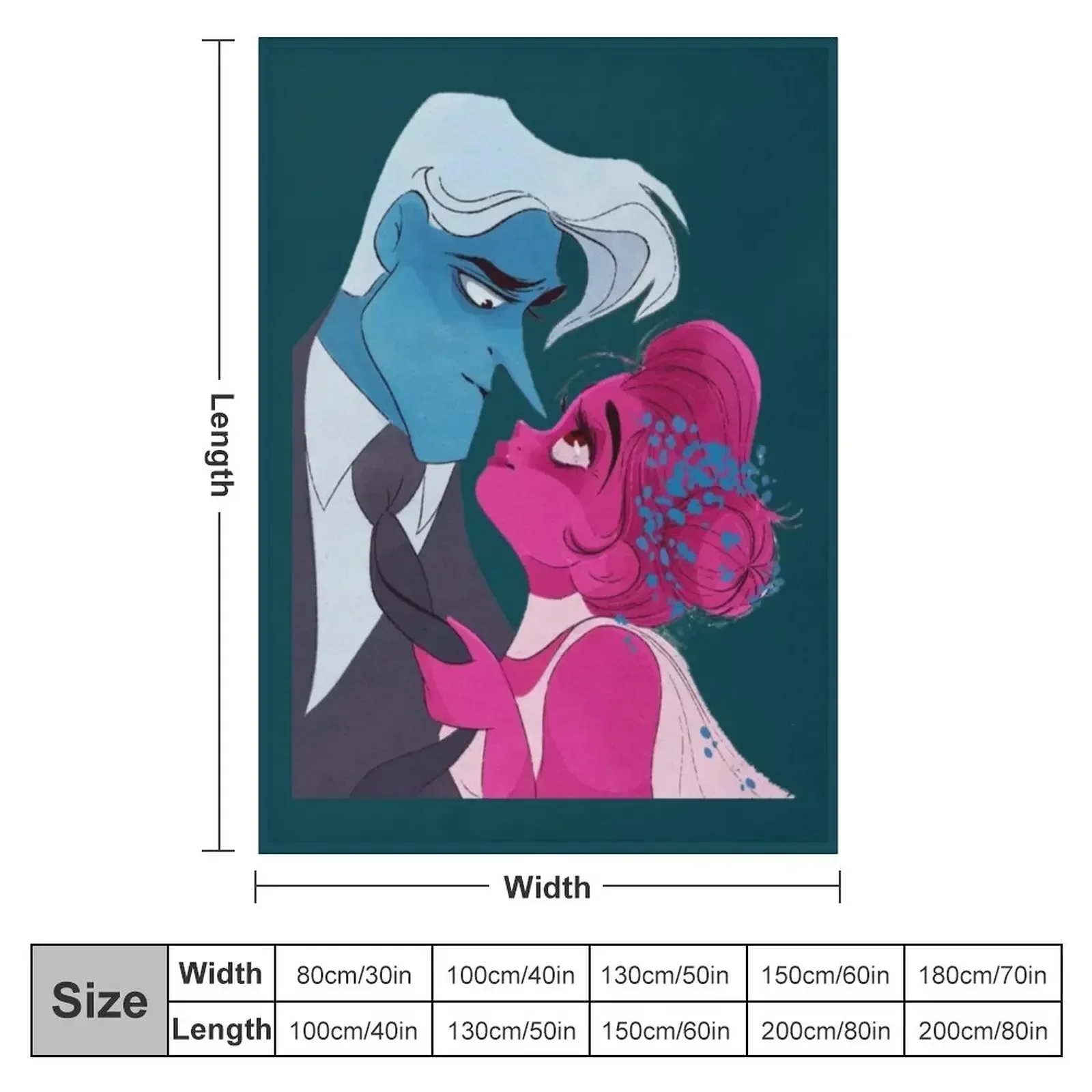 Lore Olympus Active Throw Blanket Personalized Gift Weighted Fashion Sofas Blankets