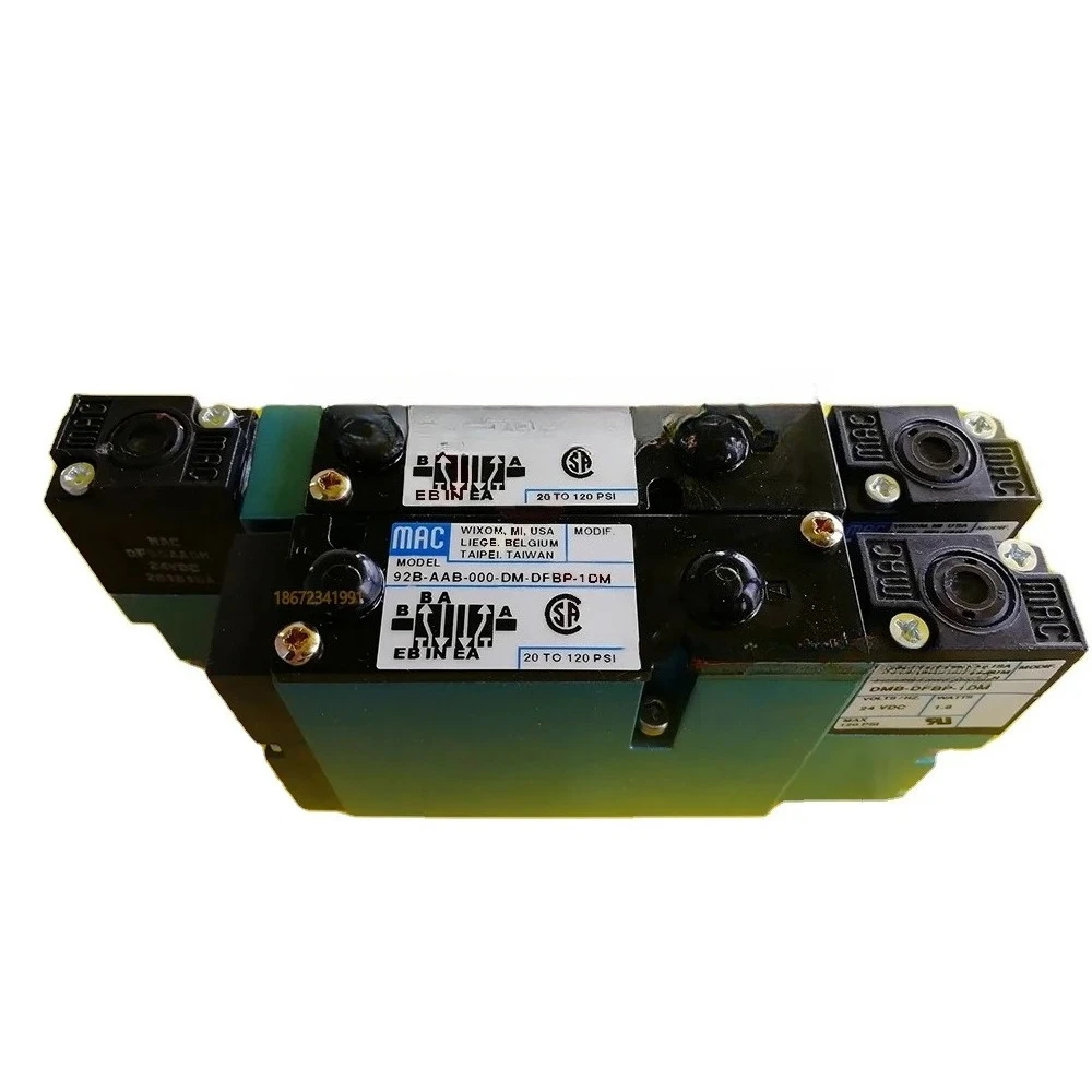 

MAC Solenoid Valve 92B-AAA EAA-000-DM-DAP-1DM Spot Genuine Postal Printing Machine 532B